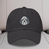 Bearded Collie Head Embroidered Hat