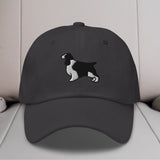 English Springer Spaniel (Black & White) Embroidered Hat