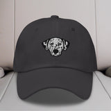 Dalmatian Head Embroidered Hat