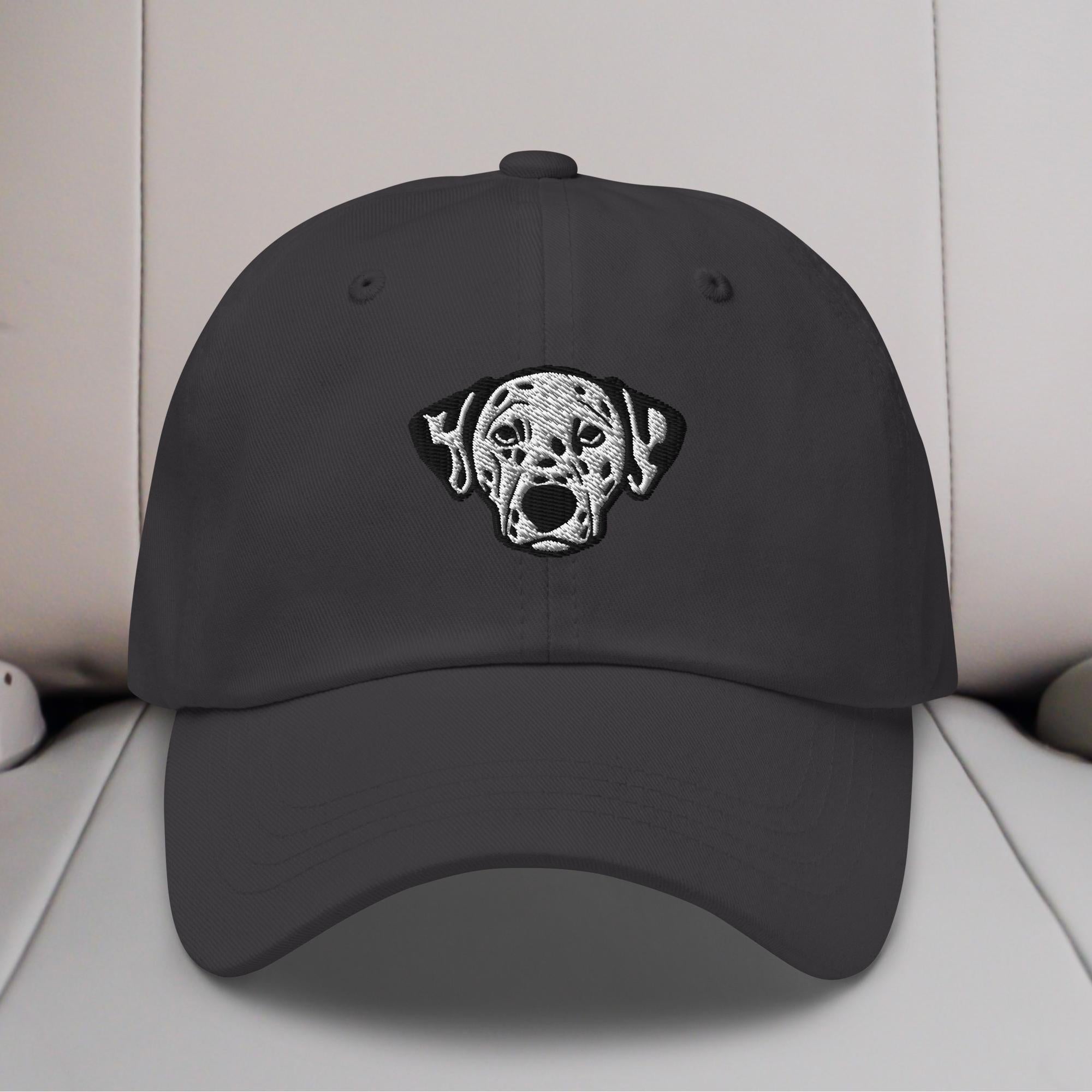 Dalmatian Head Embroidered Hat