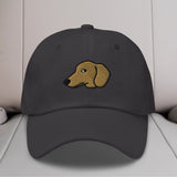 Dachshund Head (Red/Cream) Embroidered Hat