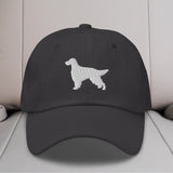 Irish Setter Silhouette Embroidered Hat