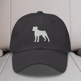 Boxer Silhouette Embroidered Hat