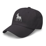 Bull Terrier (White) Embroidered Hat