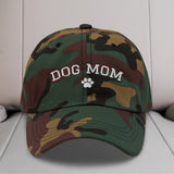 Dog Mom Paw Embroidered Hat