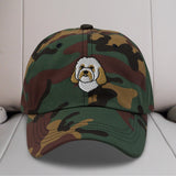 Havanese Head Embroidered Hat
