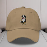 Bernedoodle Embroidered Hat