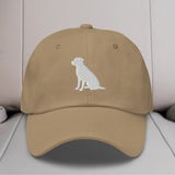 Labrador Retriever Silhouette Embroidered Hat