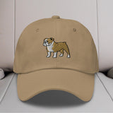 Bulldog Embroidered Hat