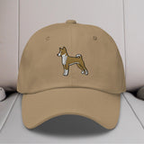 Basenji Embroidered Hat
