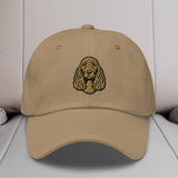 Field Spaniel Head Embroidered Hat