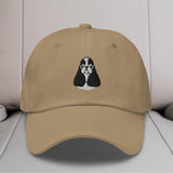 American Cocker Spaniel Head Embroidered Hat