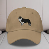 Australian Shepherd (Black) Embroidered Hat