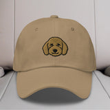 Labradoodle Head Embroidered Hat