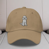 Goldendoodle (White) Embroidered Hat