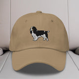 Cavalier King Charles Spaniel (Tricolor) Embroidered Hat