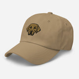 Labrador Retriever Head Embroidered Hat