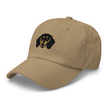 Dachshund Head Embroidered Hat