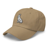 French Bulldog Sit Embroidered Hat