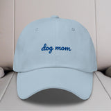 Dog Mom Cursive Embroidered Hat