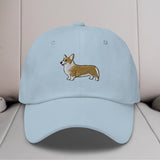 Corgi Embroidered Hat