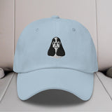 American Cocker Spaniel Head Embroidered Hat