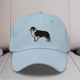 Australian Shepherd (Black) Embroidered Hat