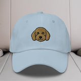 Labradoodle Head Embroidered Hat
