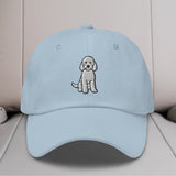 Goldendoodle (White) Embroidered Hat