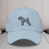 Kerry Blue Terrier Embroidered Hat