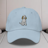 Goldendoodle (White & Gold) Embroidered Hat