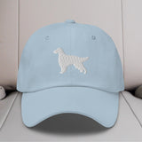 Irish Setter Silhouette Embroidered Hat