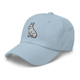 French Bulldog Sit Embroidered Hat