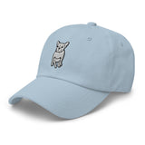Frenchie Sit Embroidered Hat
