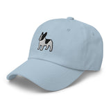 French Bulldog (Pied) Embroidered Hat