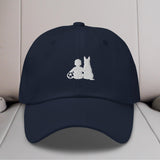 Dog and Child Embroidered Hat