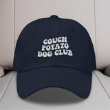 Couch Potato Dog Club Embroidered Hat