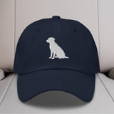 Labrador Retriever Silhouette Embroidered Hat