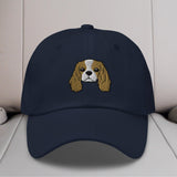 Cavalier King Charles Spaniel Head (Blenheim) Embroidered Hat