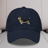 Basset Hound Embroidered Hat