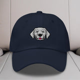 Golden Retriever Head (English Cream) Embroidered Hat