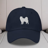 Malamute Silhouette Embroidered Hat
