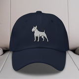 Bull Terrier (White) Embroidered Hat