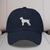 German Wirehaired Pointer Embroidered Hat