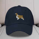 English Springer Spaniel (Liver & White) Embroidered Hat