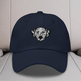 Dalmatian Head Embroidered Hat