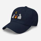 Camping Dog Embroidered Hat