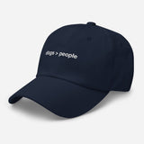 Dogs > People Embroidered Hat
