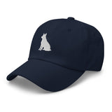 Australian Cattle Dog Silhouette Embroidered Hat
