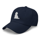 Maltipoo Silhouette Embroidered Hat